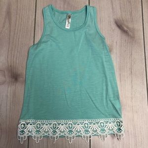 Aqua tank top